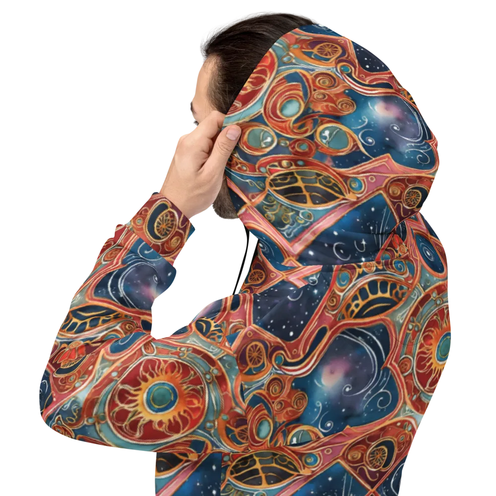 Celestial Filigree on Hoodie — Back