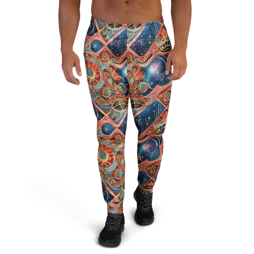 Celestial Filigree on a Men's Joggers
