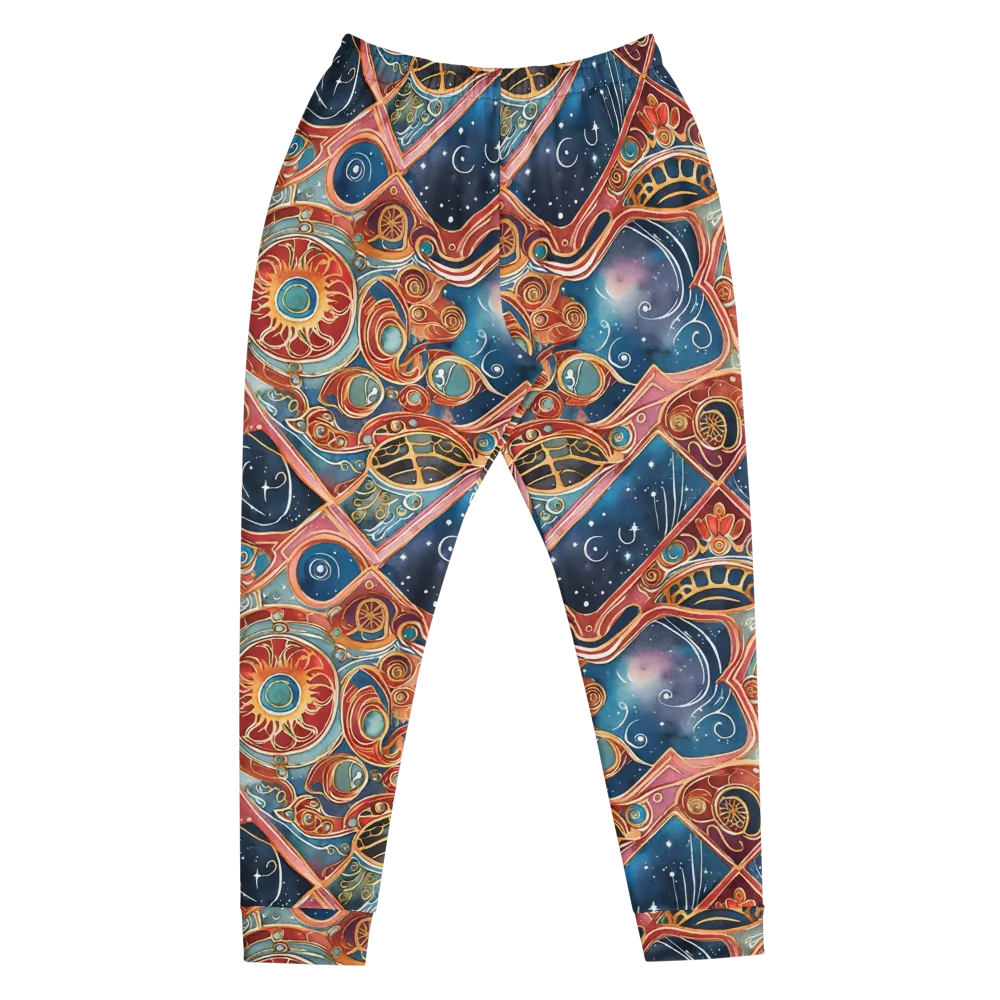 Celestial Filigree on Men's Joggers — Front