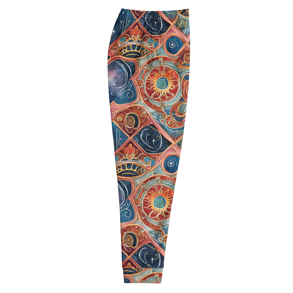 Celestial Filigree on Men's Joggers — Right