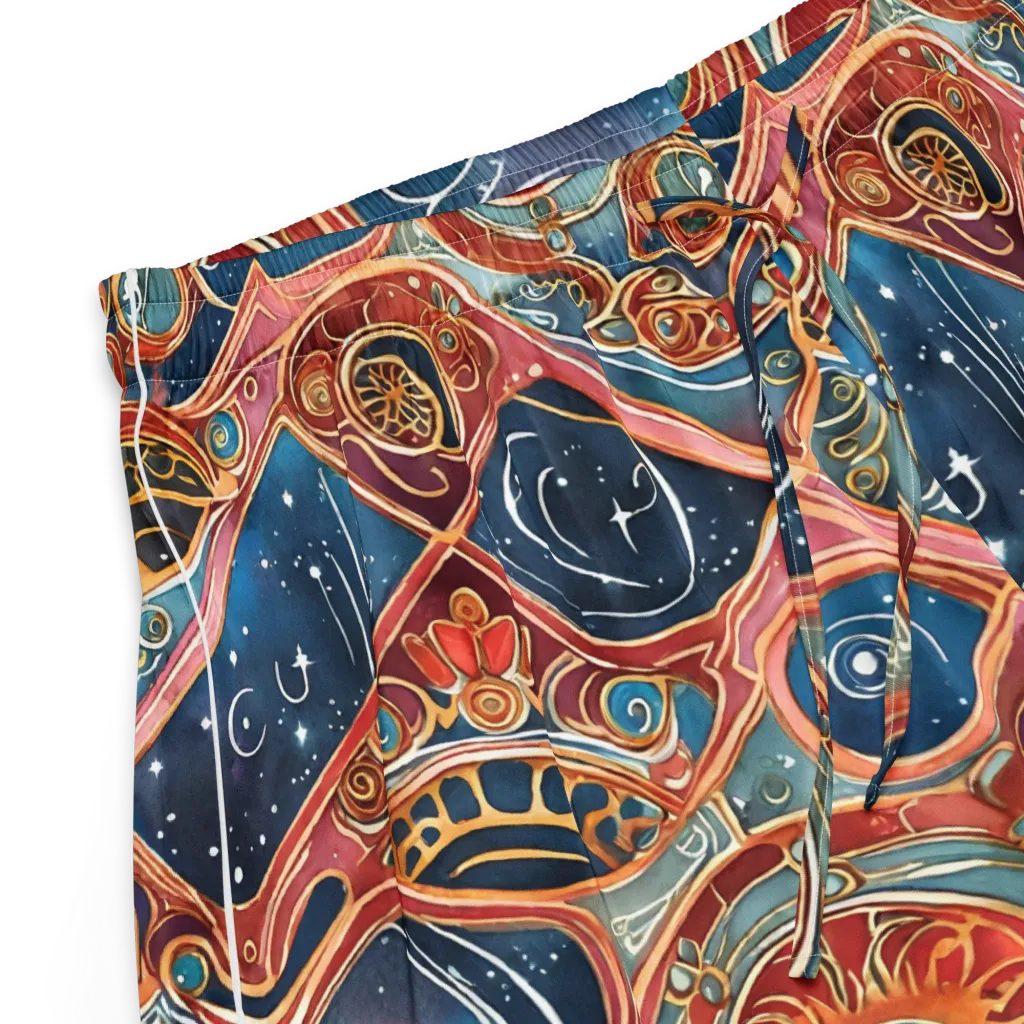 Celestial Filigree on Women's Pajama Shorts — Product details