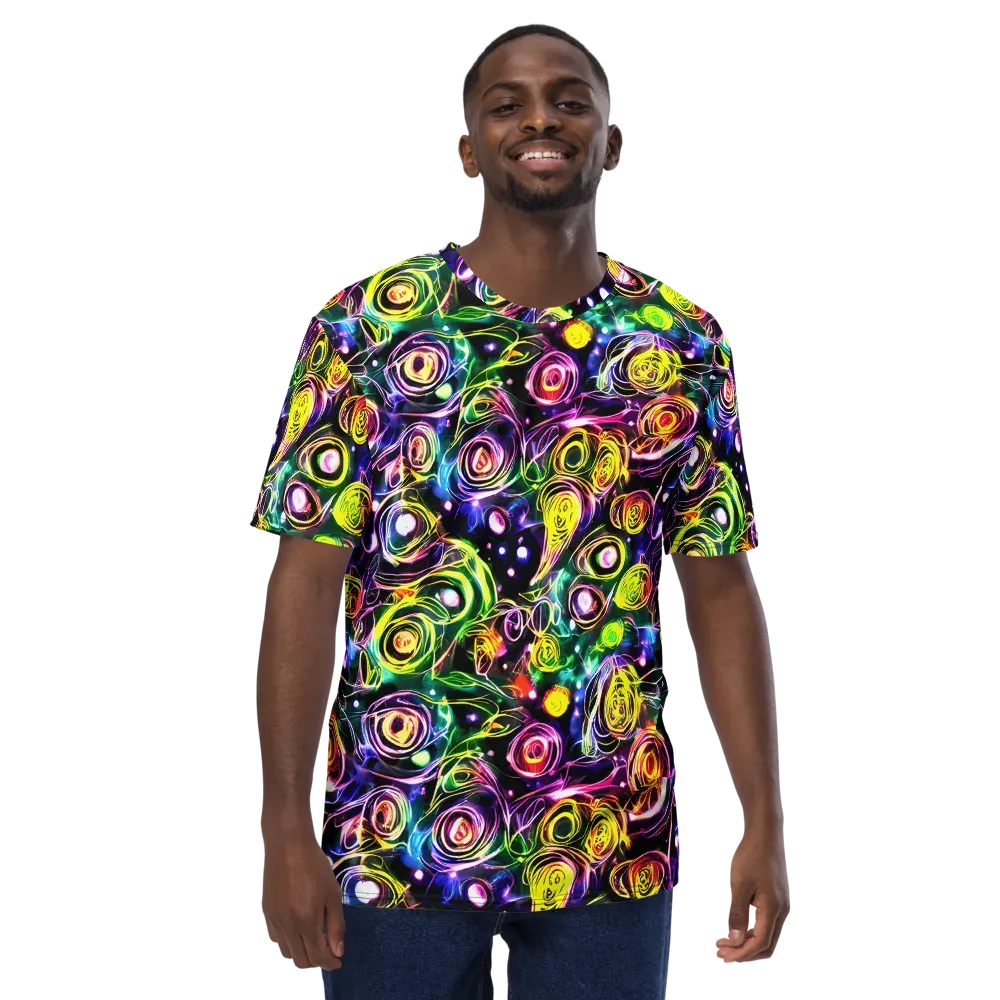 Electric Rosarium on Men's Crew Neck T-Shirt — Front
