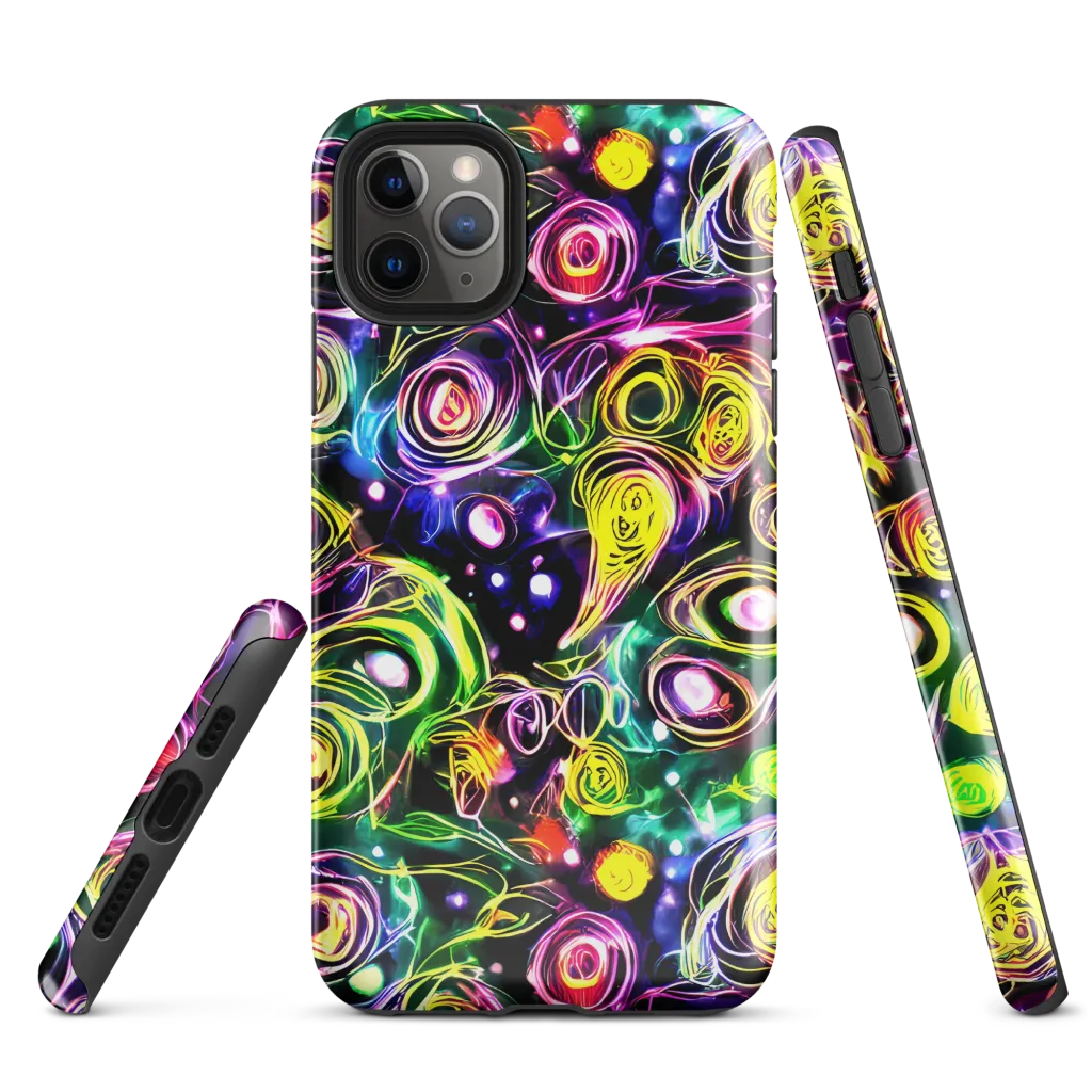 Electric Rosarium on Tough Case for iPhone® — Front