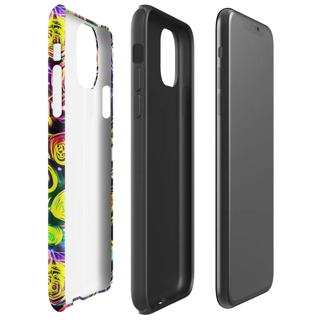 Electric Rosarium on Tough Case for iPhone® — Right