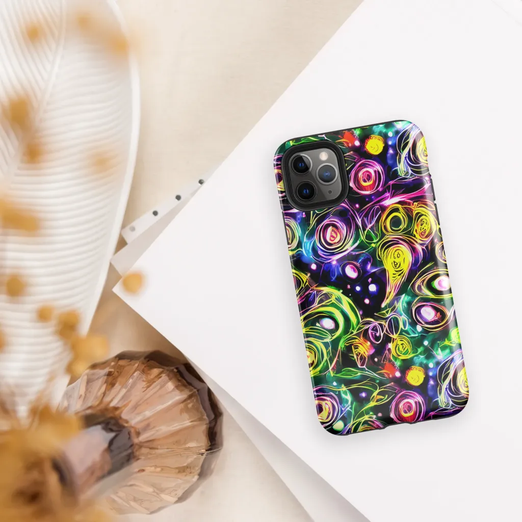 Electric Rosarium on Tough Case for iPhone® — Front