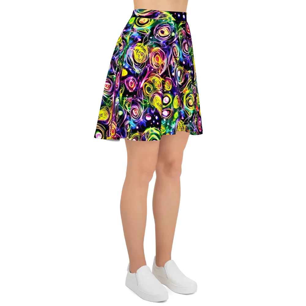 Electric Rosarium on Skater Skirt — Right
