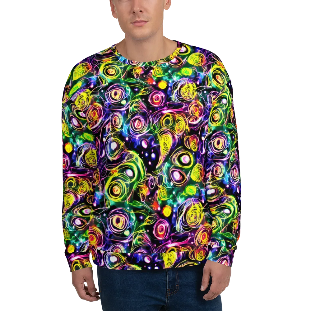 Electric Rosarium on Sweatshirt — Front