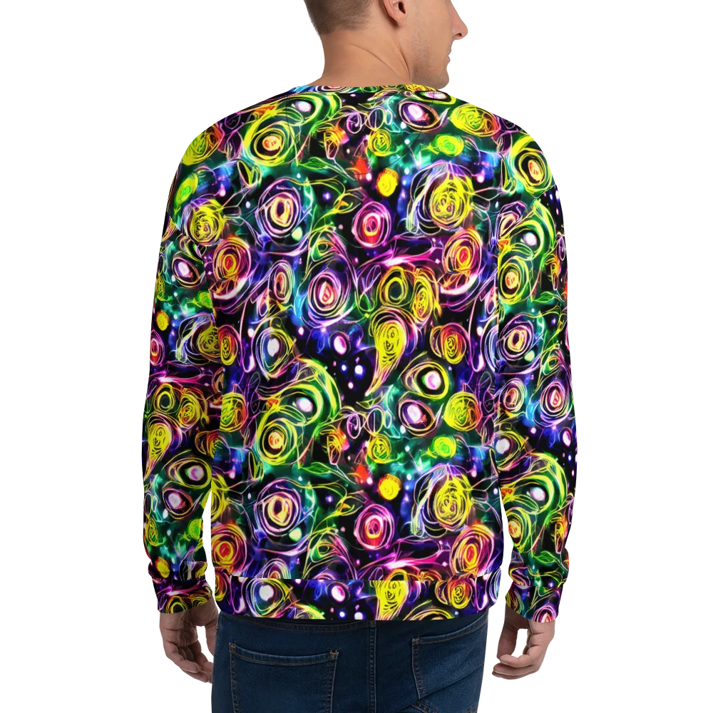 Electric Rosarium on Sweatshirt — Back