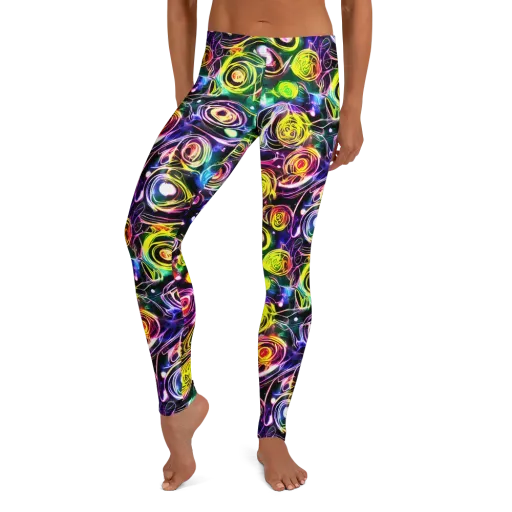 Electric Rosarium on a Leggings