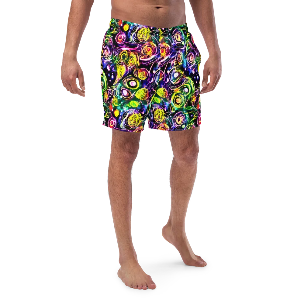 Electric Rosarium on Swim Trunks — Front