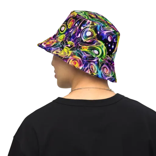 Electric Rosarium on a Reversible Bucket Hat