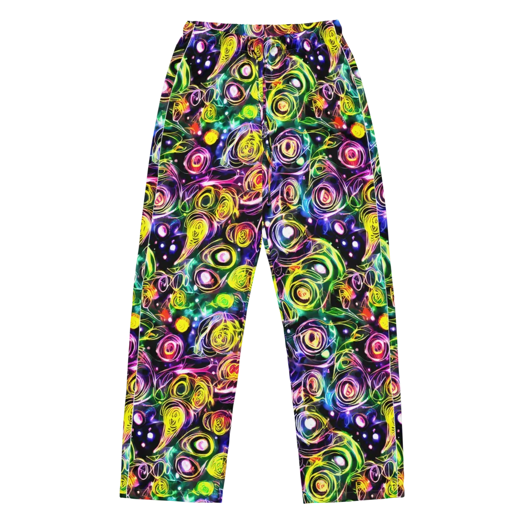 Electric Rosarium on Women's Pajama Pants — Front