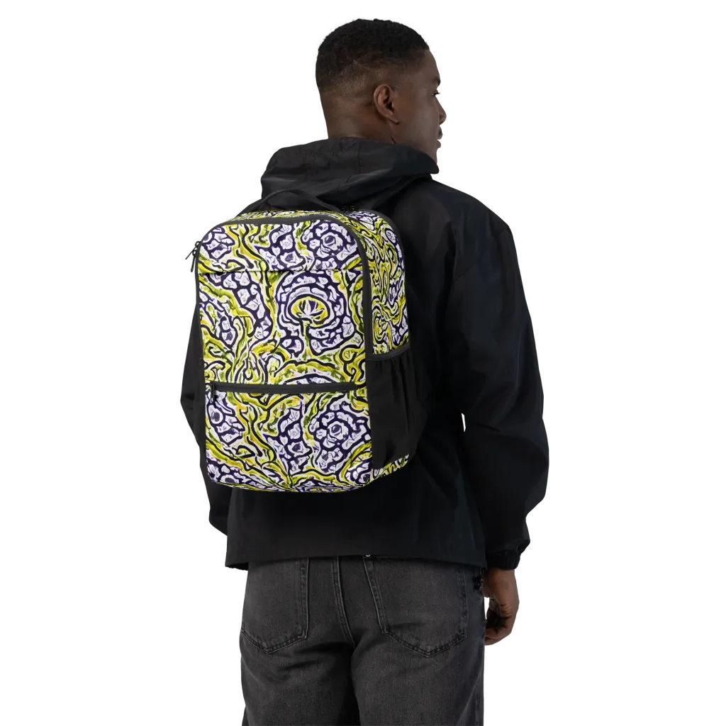 Citrine Ink on Utility Backpack — Back