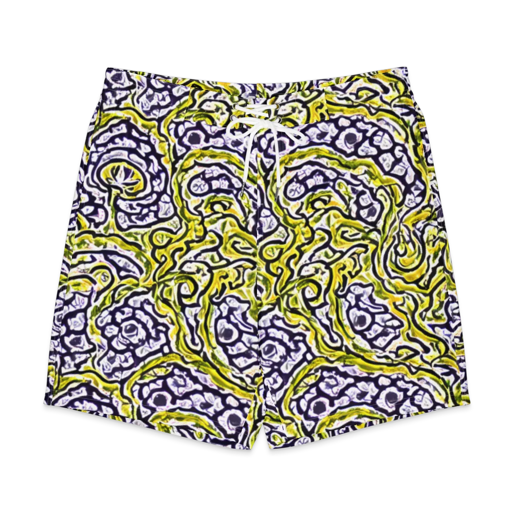 Citrine Ink on Men's Board Shorts — Front