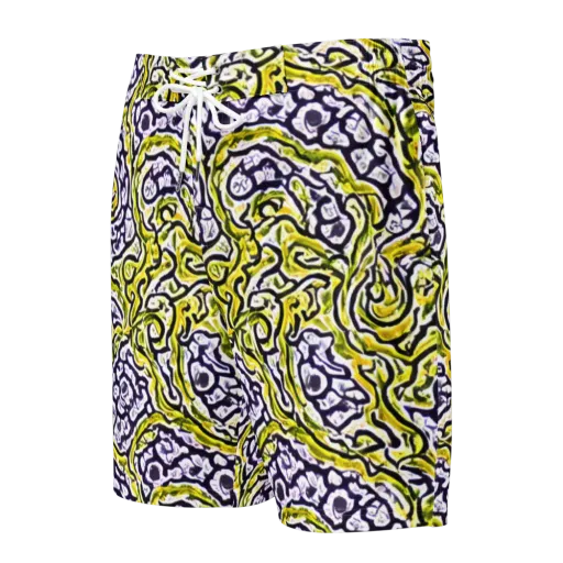 Citrine Ink on a Men's Board Shorts
