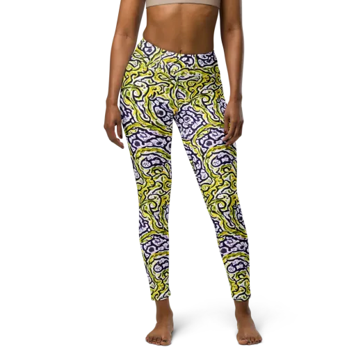 Citrine Ink on a Yoga Leggings