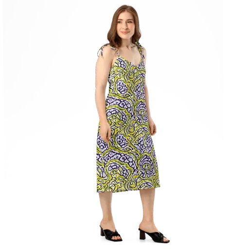 Citrine Ink on a Slip Dress