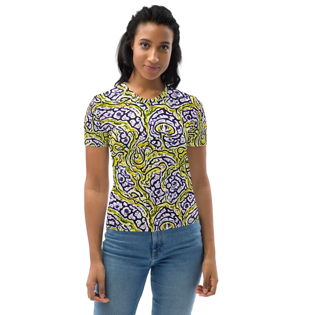 Citrine Ink on Women's Crew Neck T-Shirt — Front