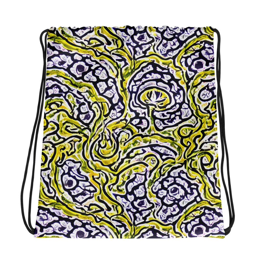 Citrine Ink on Drawstring Bag — Photo