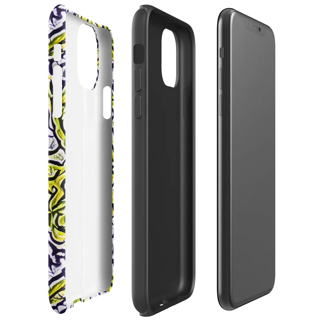 Citrine Ink on Tough Case for iPhone® — Right