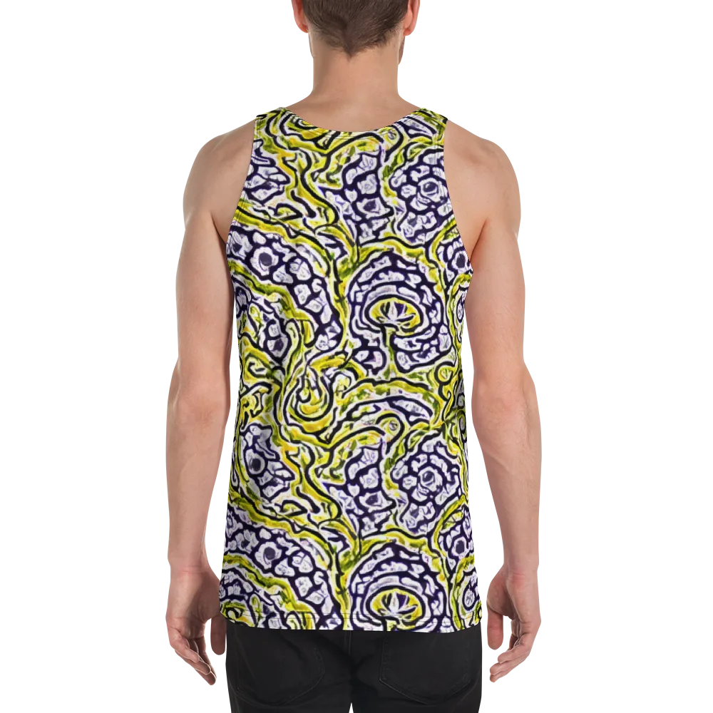 Citrine Ink on Men's Tank Top — Back