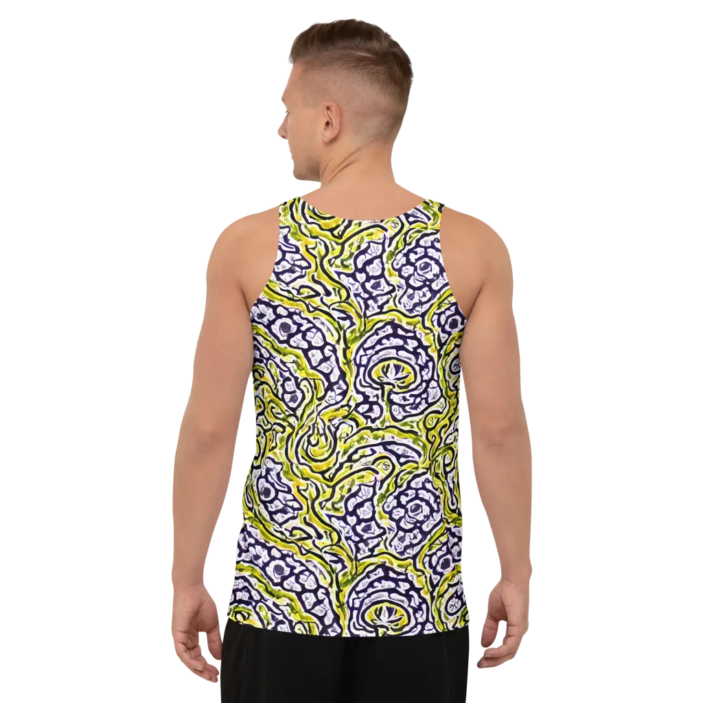 Citrine Ink on Men's Tank Top — Back