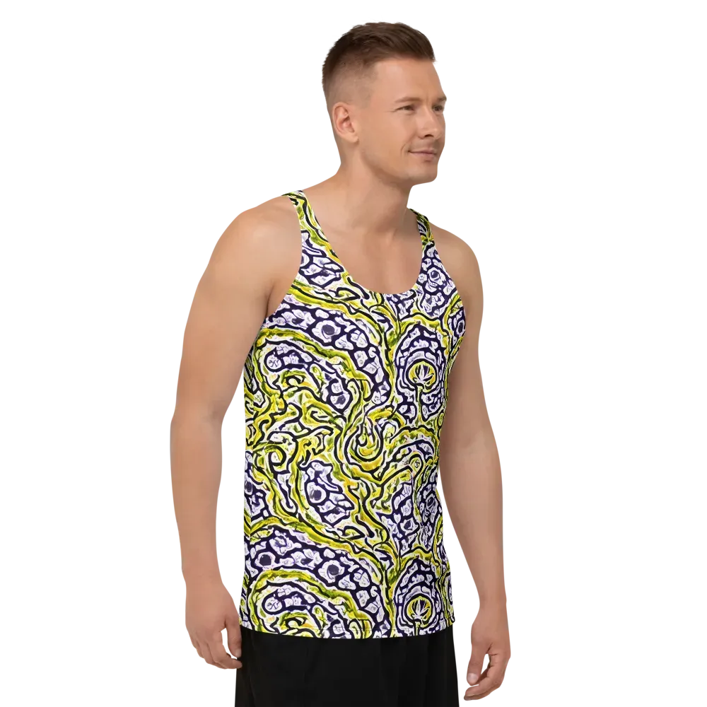 Citrine Ink on Men's Tank Top — Right Front