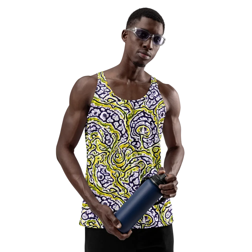 Citrine Ink on Men's Tank Top — Front