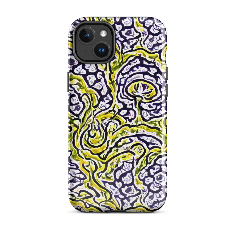 Citrine Ink on MagSafe Tough Case for iPhone® — Front