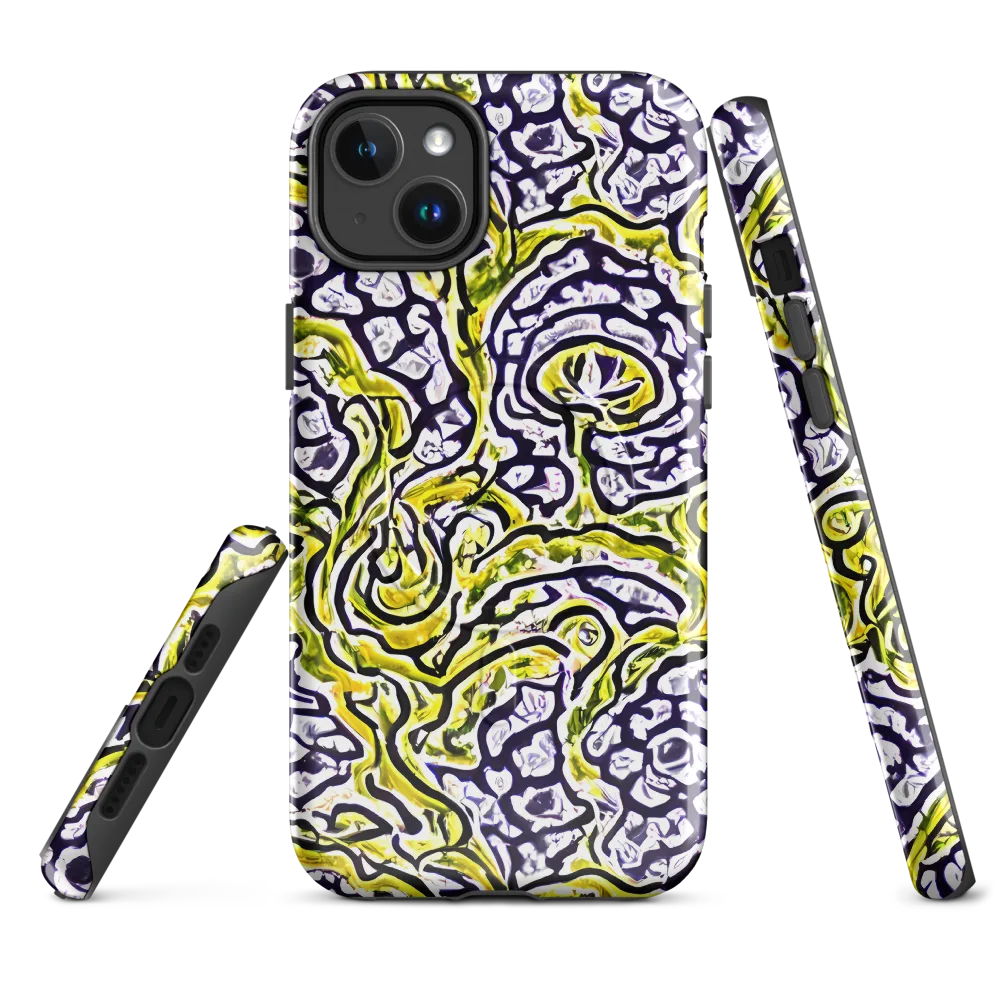 Citrine Ink on MagSafe Tough Case for iPhone® — Front