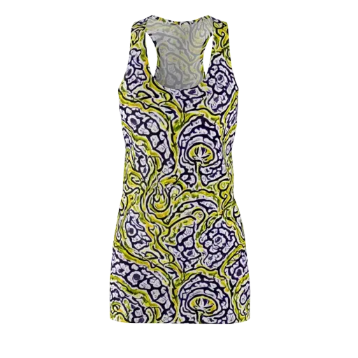 Citrine Ink on a Racerback Dress