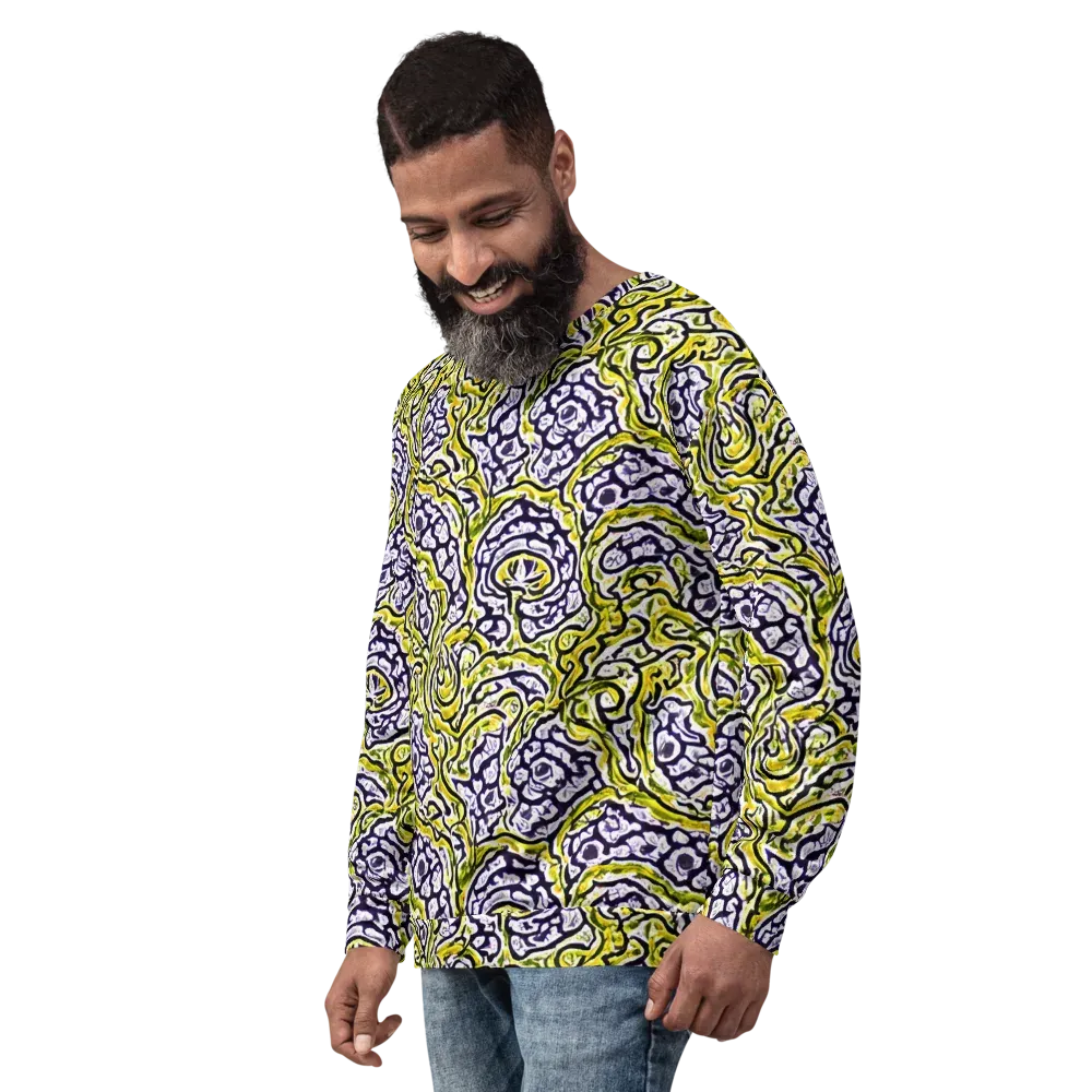 Citrine Ink on Sweatshirt — Left Front