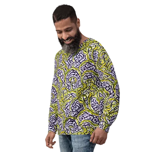 Citrine Ink on a Sweatshirt
