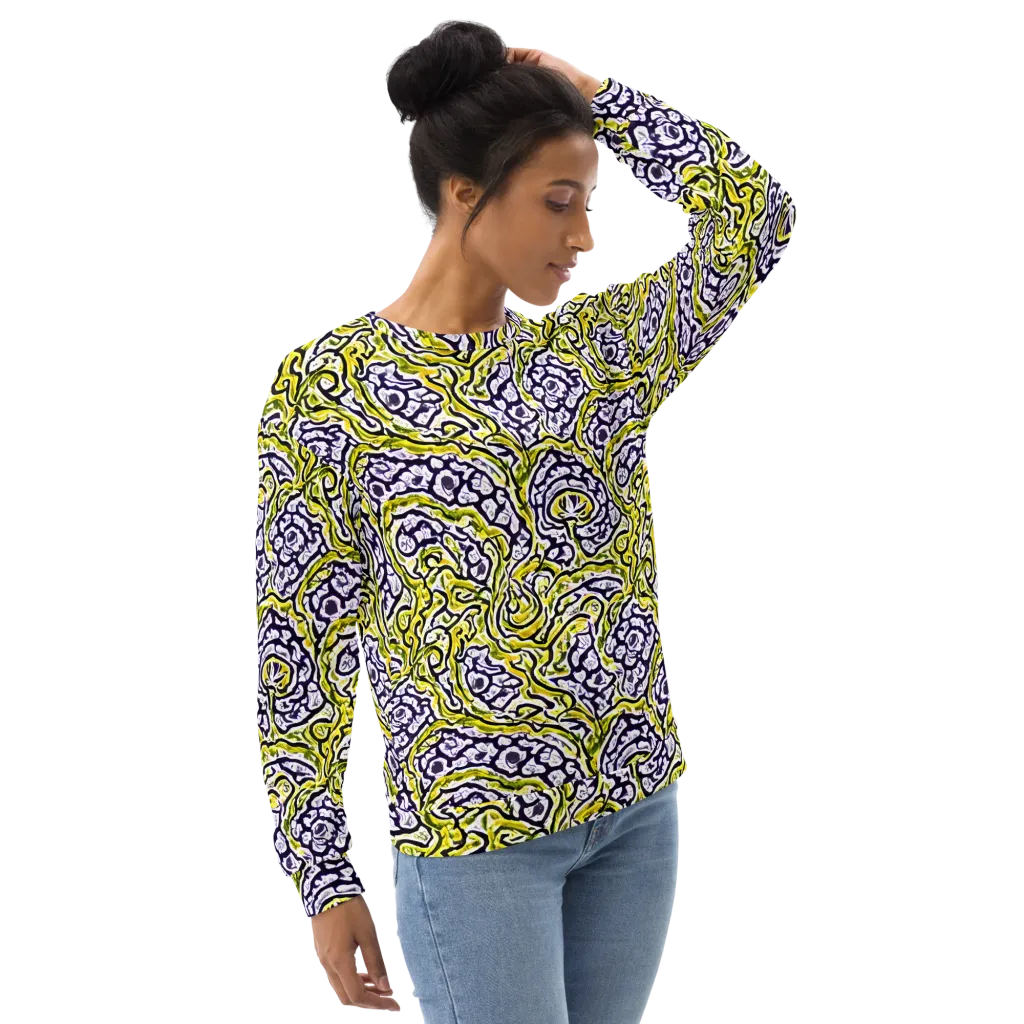 Citrine Ink on Sweatshirt — Right Front