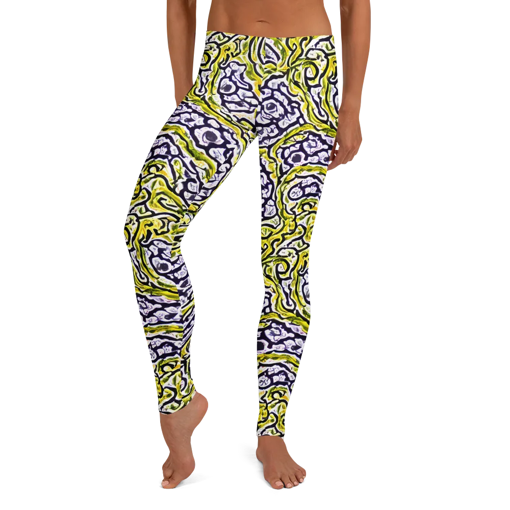 Citrine Ink on Leggings — Front