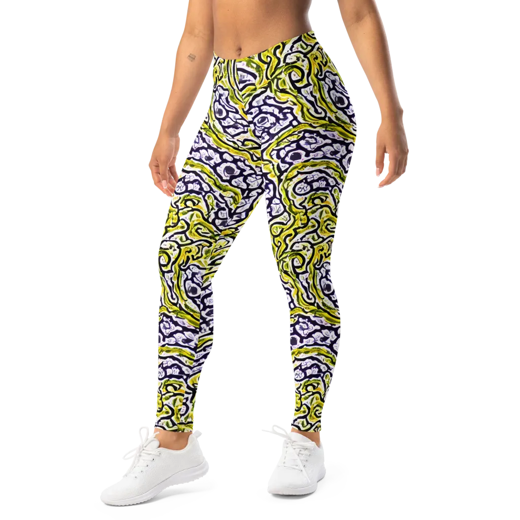 Citrine Ink on Leggings — Left Front
