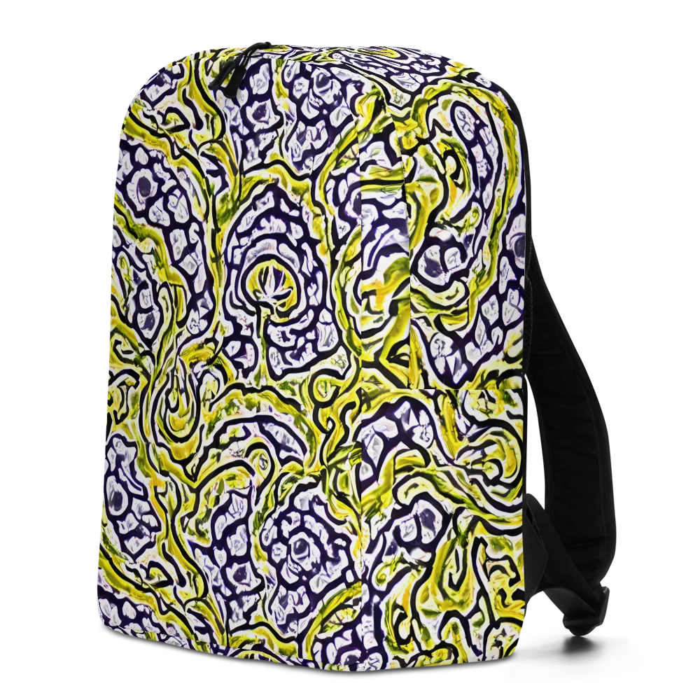 Citrine Ink on Minimalist Backpack — Left