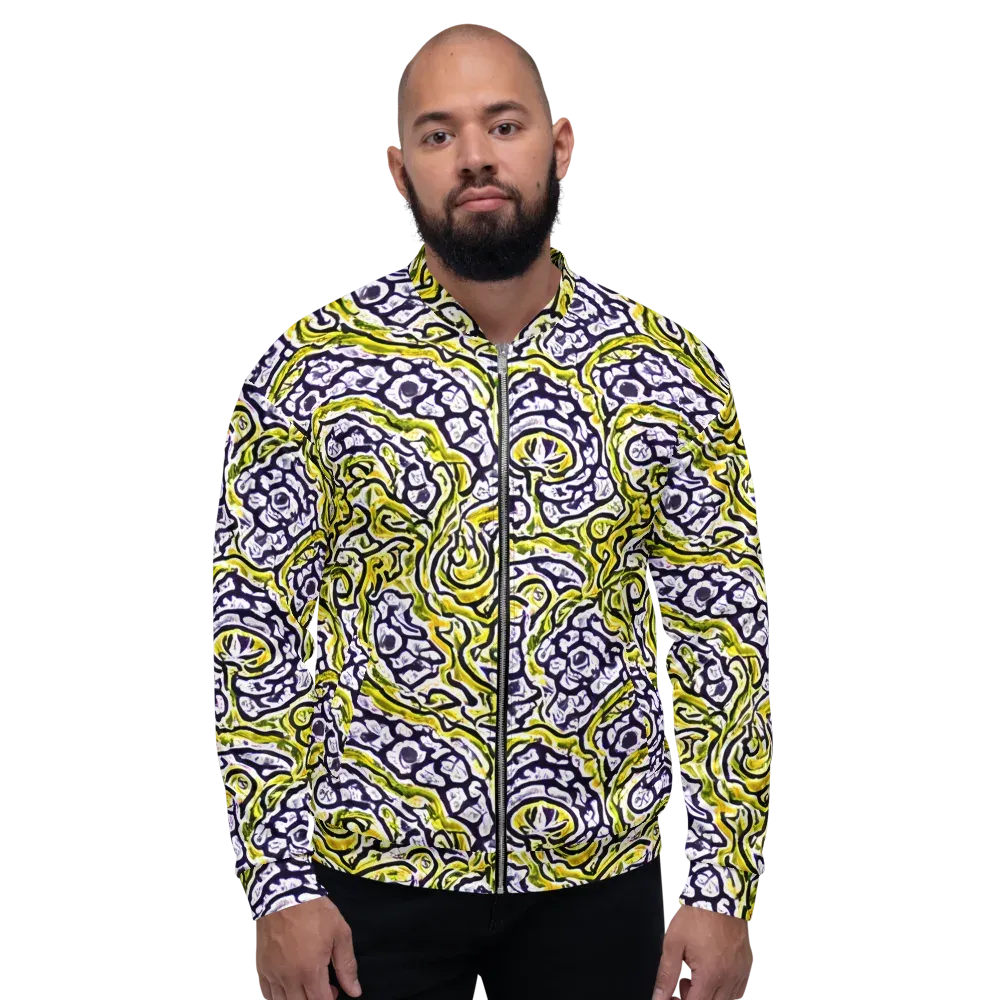 Citrine Ink on Bomber Jacket — Front