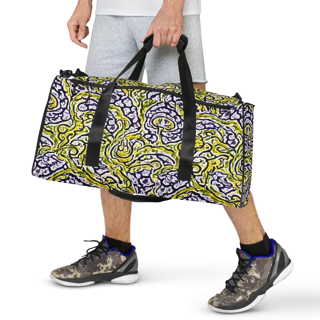 Citrine Ink on Duffle Bag — Front
