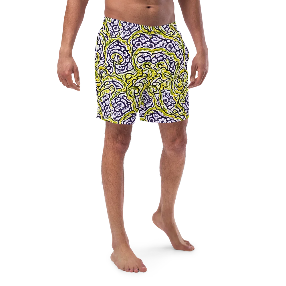 Citrine Ink on Swim Trunks — Front