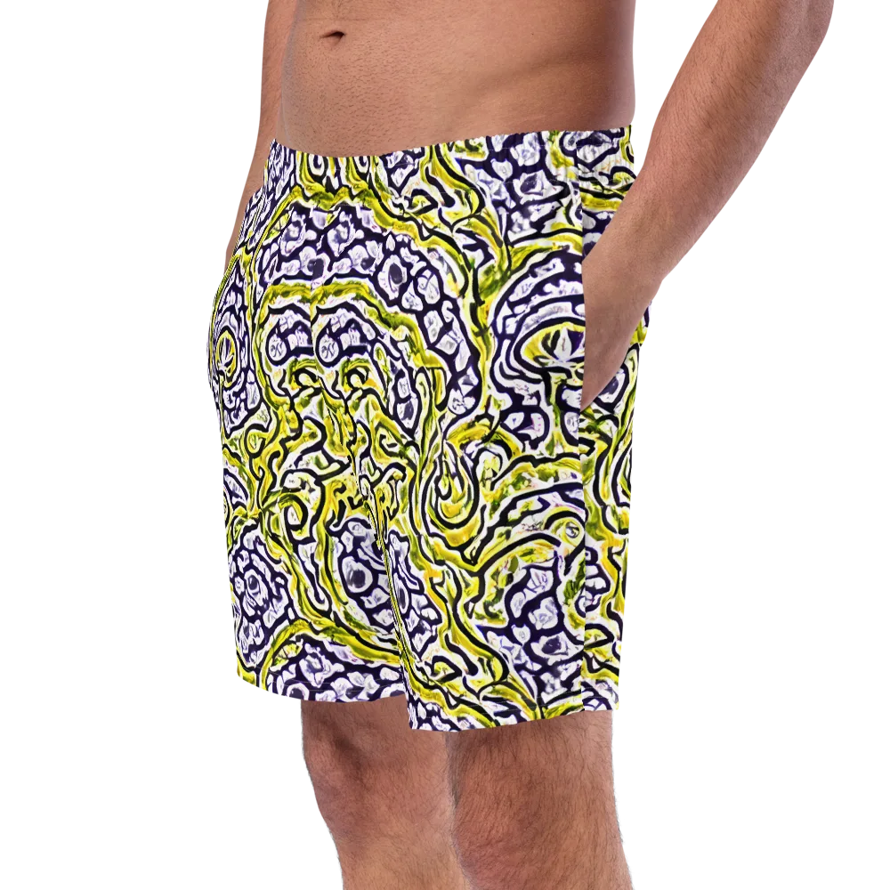 Citrine Ink on Swim Trunks — Left Front