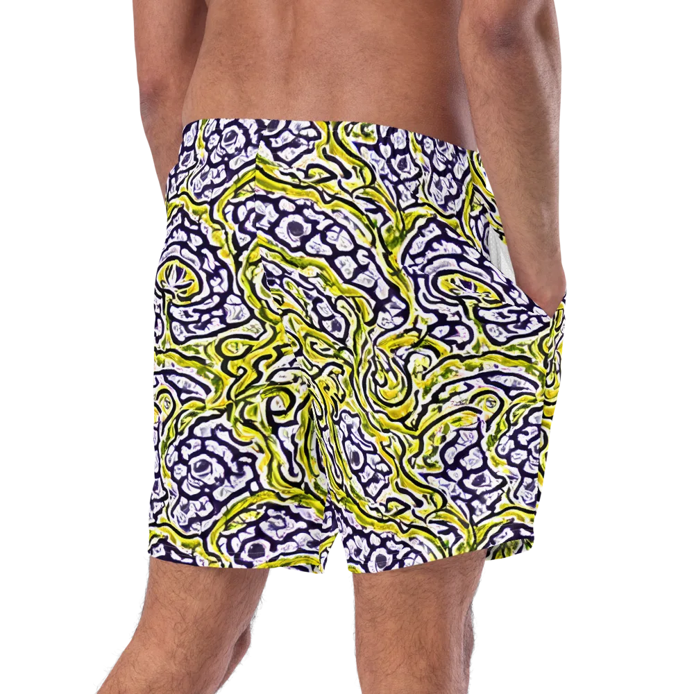 Citrine Ink on Swim Trunks — Right Back
