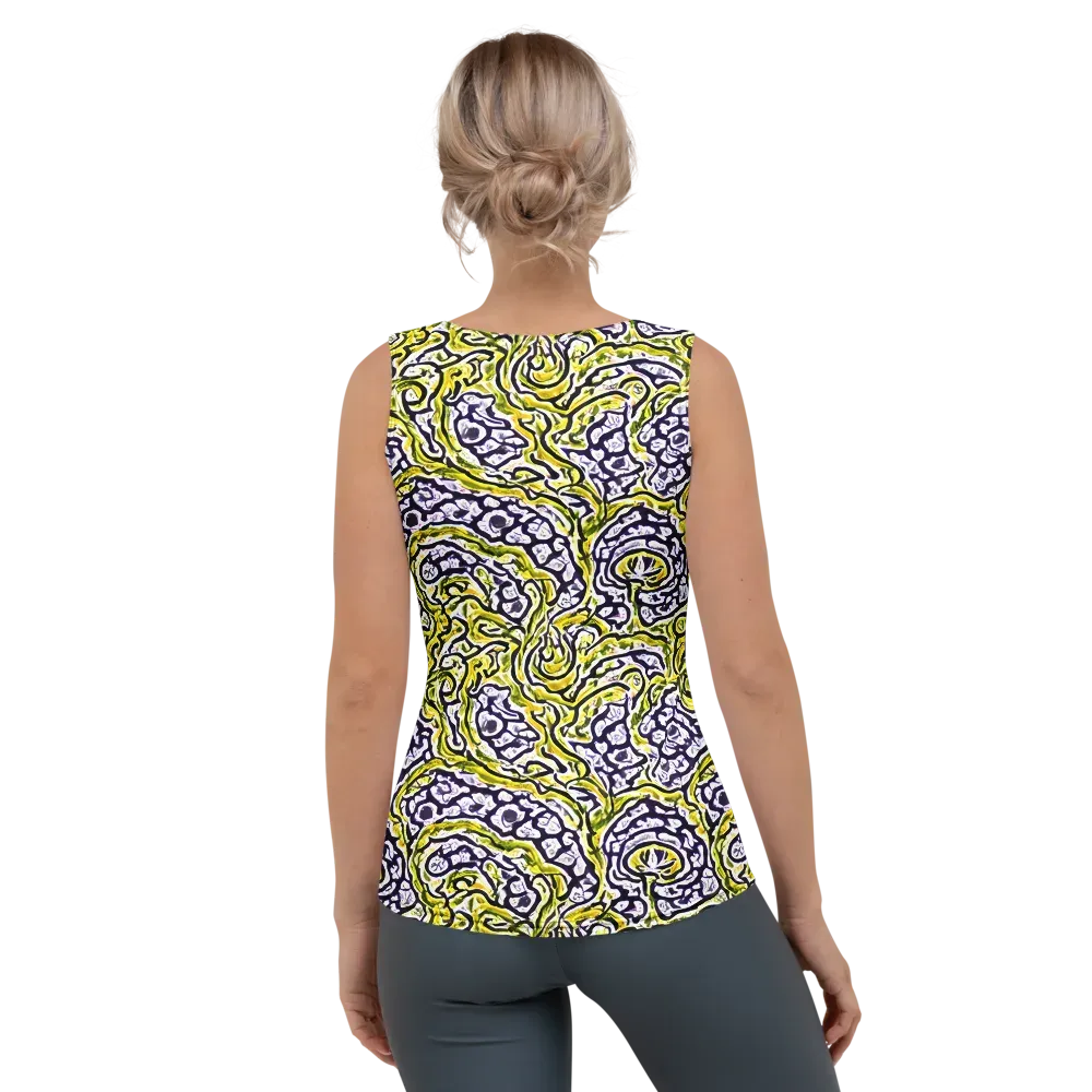Citrine Ink on Women's Tank Top — Back