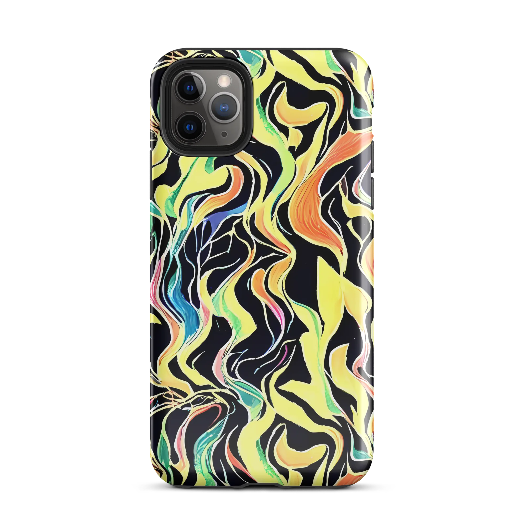 Color Vortex on Tough Case for iPhone® — Front