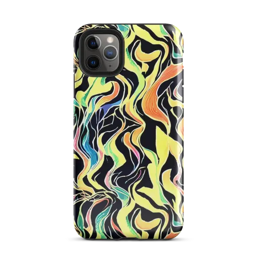 Color Vortex on a Tough Case for iPhone®