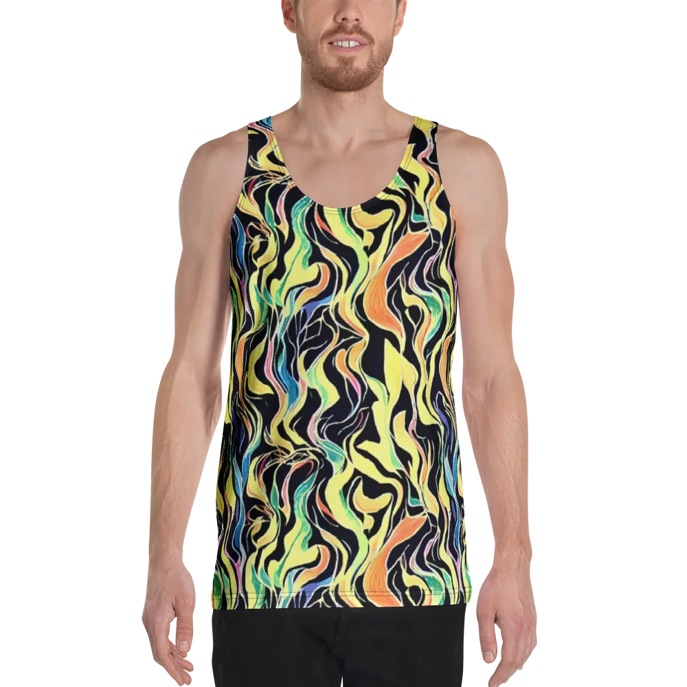 Color Vortex on Men's Tank Top — Front