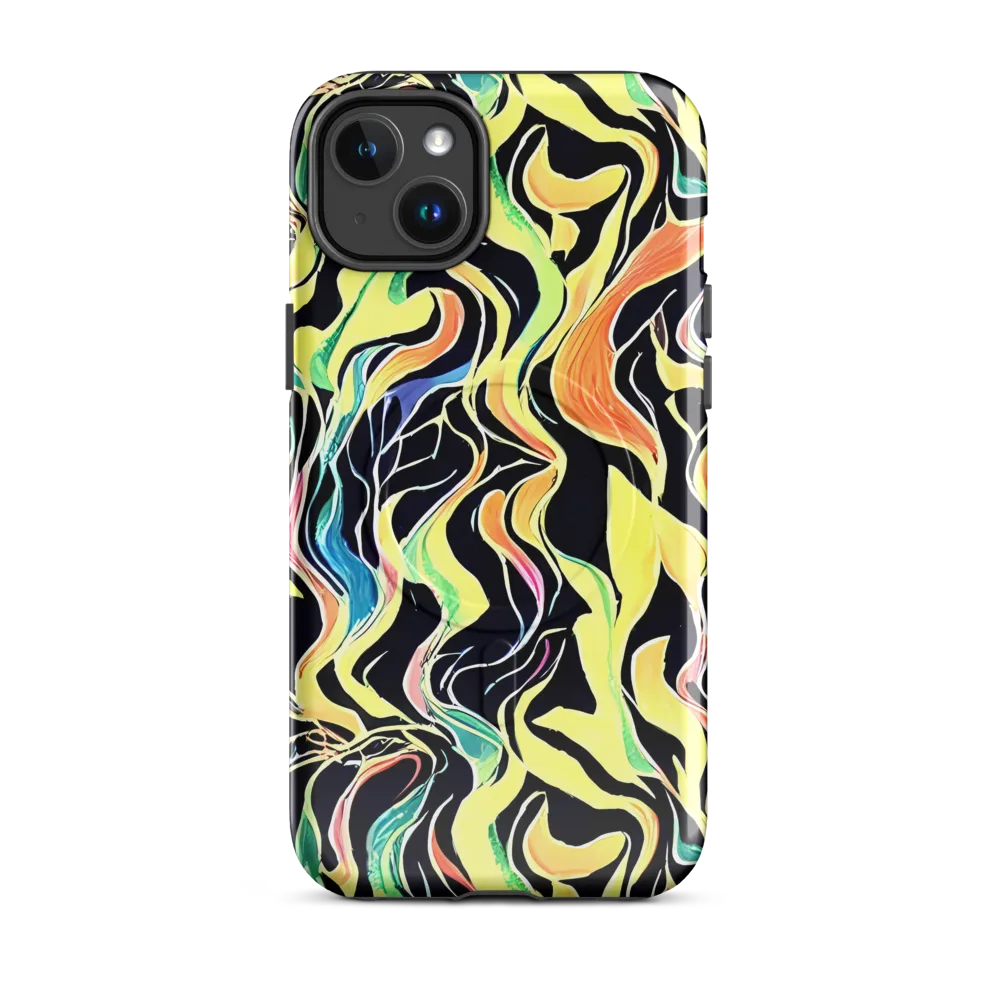 Color Vortex on MagSafe Tough Case for iPhone® — Front