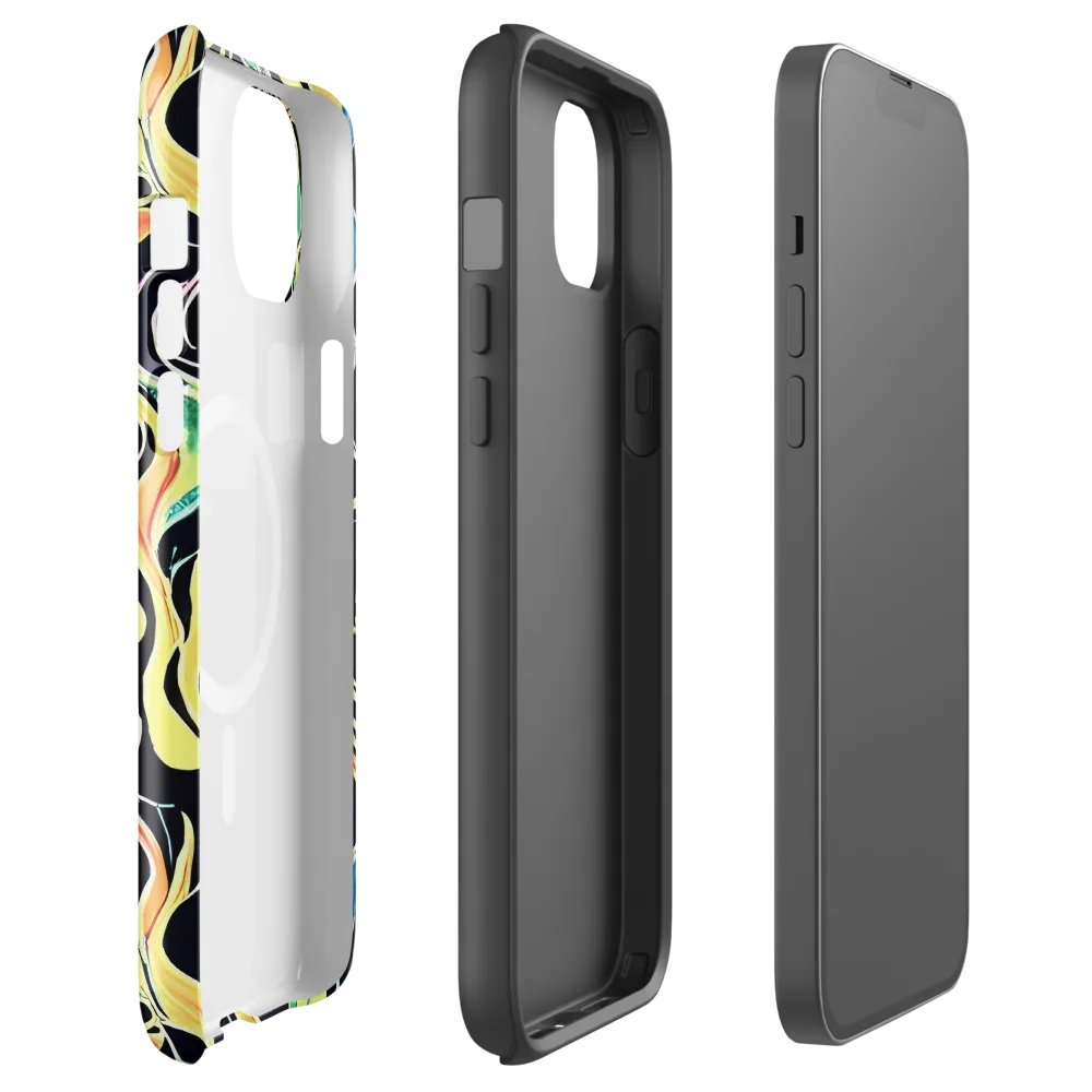 Color Vortex on MagSafe Tough Case for iPhone® — Front