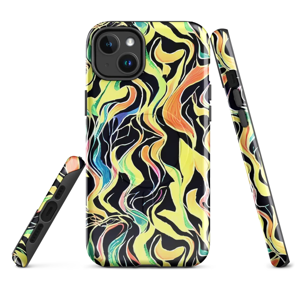 Color Vortex on MagSafe Tough Case for iPhone® — Front