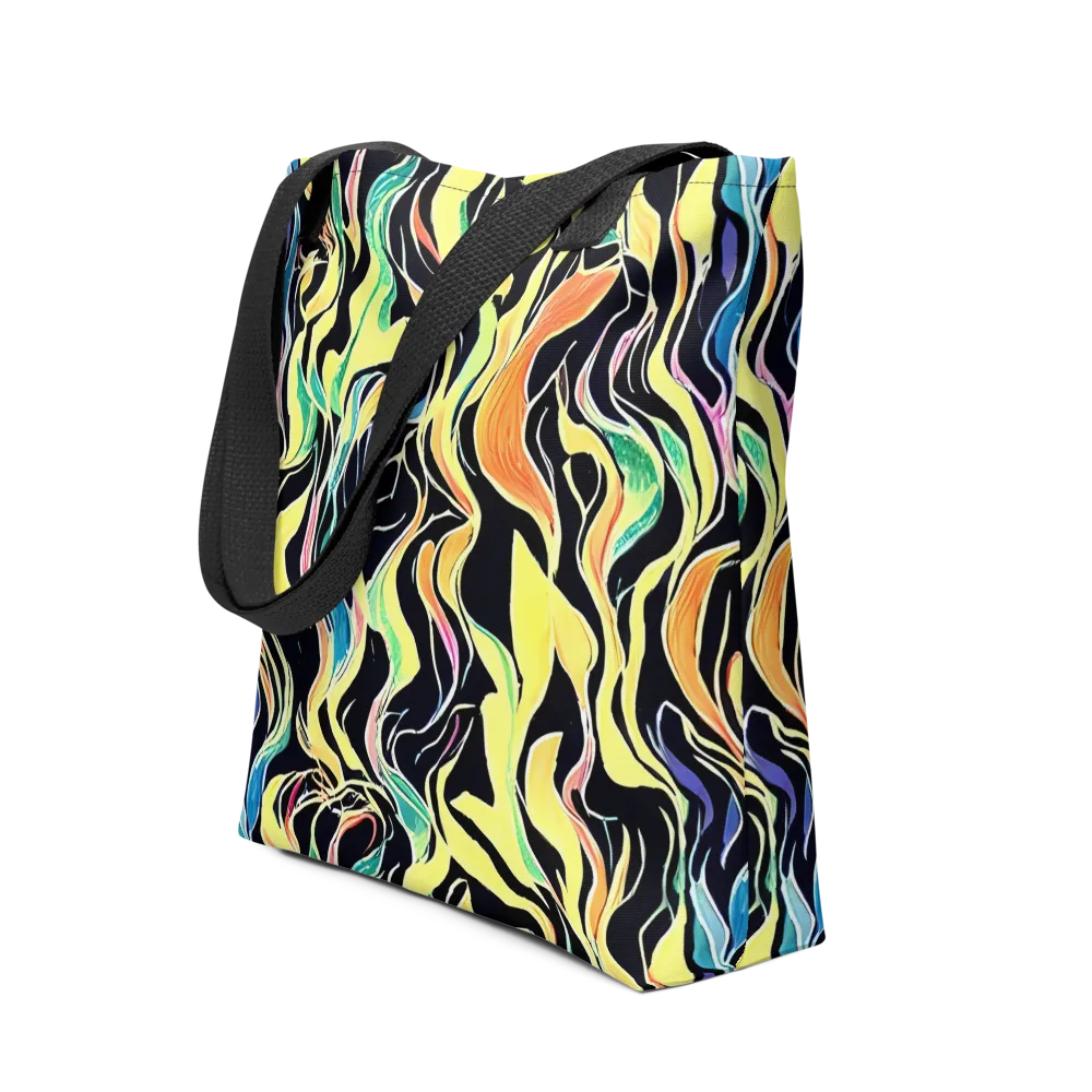 Color Vortex on Tote Bag — Front